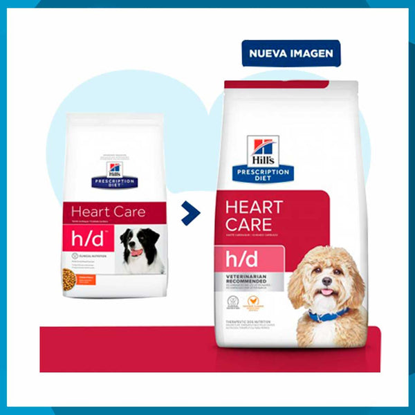 Alimento Hill's Prescription Diet h/d Cuidado Cardiaco Para Perro