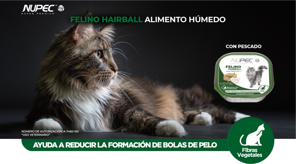 Alimento Nupec Hairball Control Para Gato Lata 100g (envío a partir de $250.00 pesos)
