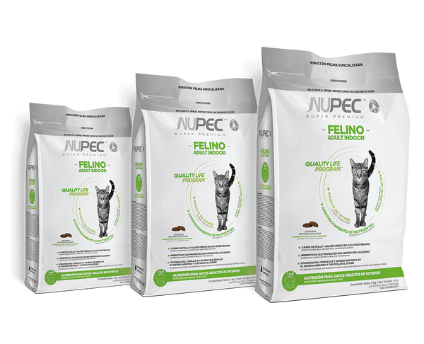 Alimento Nupec Adulto Indoor Para Gato 3kg