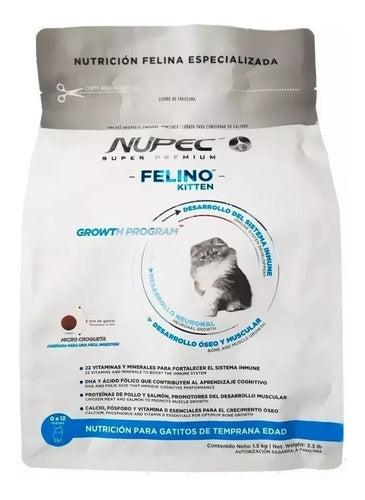Alimento Nupec Kitten Para Gato 1.5kg