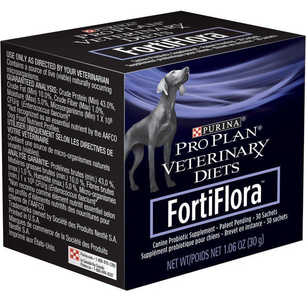 FortiFlora Pro Plan Para Perro Caja 30 Sobres (pregunte por disponibilidad, este producto requiere refrigeración por lo que el envío es limitado)